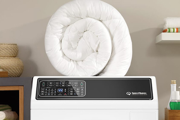 شستشوی روتختی و ملحفه با ماشین لباس شویی