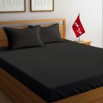 سرویس ملحفه و روبالشتی مینیمال هتلی راه راه - Image 3