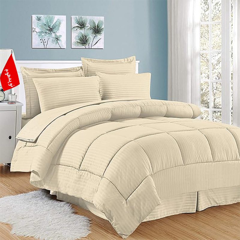 c2 سرویس روتختی طرح بیسیک راه راه هتلی - Image 6