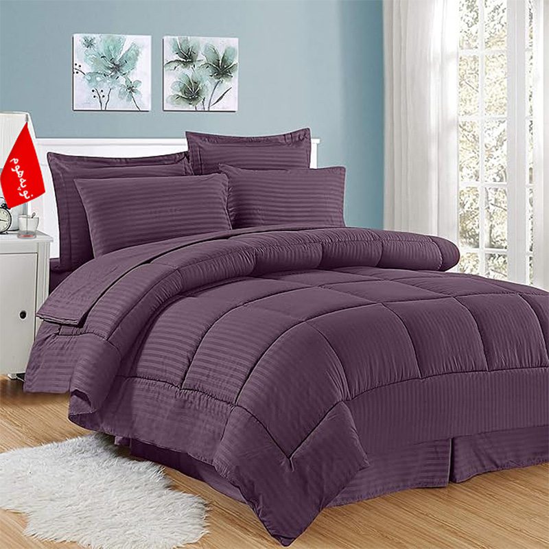 c5 سرویس روتختی طرح بیسیک راه راه هتلی - Image 4