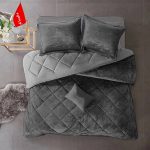 روتختی مینیمال مخمل طرح لوزی - Image 12