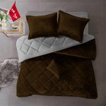 روتختی مینیمال مخمل طرح لوزی - Image 11