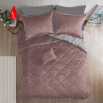 روتختی مینیمال مخمل طرح لوزی - Image 10