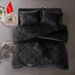 روتختی مینیمال مخمل طرح لوزی - Image 5