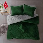 روتختی مینیمال مخمل طرح لوزی - Image 3