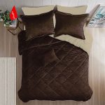 روتختی مینیمال مخمل طرح لوزی - Image 2