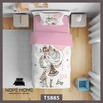 روتختی کودک طرح فانتزی دخترانه کد T5885