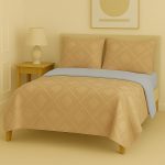 سرویس روتختی کاوری مینیمال طرح برجسته لوزی درشت - Image 5