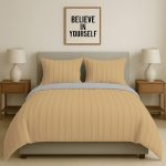 سرویس روتختی کاوری مینیمال طرح برجسته راه راه