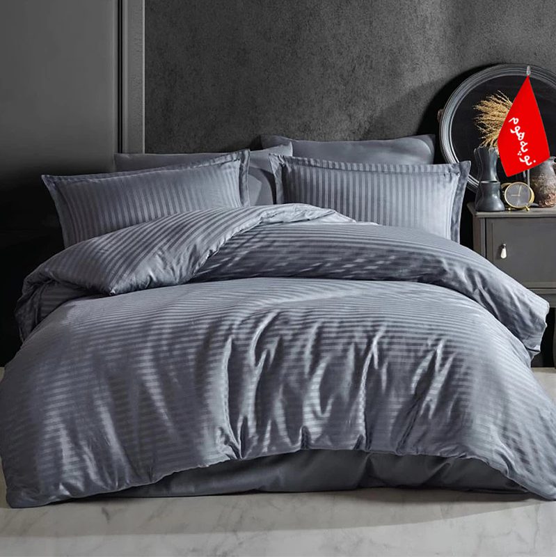 و8 سرویس روتختی کاوری طرح بیسیک راه راه هتلی - Image 4