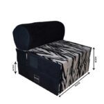 کاناپه تخت شو یک نفره زیگزاگ مدل M1001 - Image 2