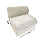 کاناپه تخت شو یک نفره مینیمال مدل M1011 - Image 2