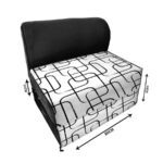 کاناپه تخت شو یک نفره مدرن مدل M1012 - Image 2