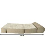 کاناپه تخت شو یک نفره خطی مینیمال مدل M1014 - Image 4