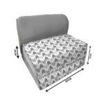 کاناپه تخت شو یک نفره مینیمال مدل M1033 - Image 2