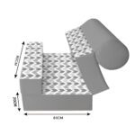 کاناپه تخت شو یک نفره مینیمال مدل M1033 - Image 3