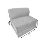 کاناپه تخت شو یک نفره مینیمال خطی مدل M1036 - Image 2