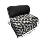 کاناپه تخت شو یک نفره زیگزاگ مدل M1038 - Image 2