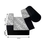 کاناپه تخت شو یک نفره آبستره مدل M1039 - Image 3