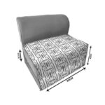 کاناپه تخت شو یک نفره مینیمال مدل M1043 - Image 2