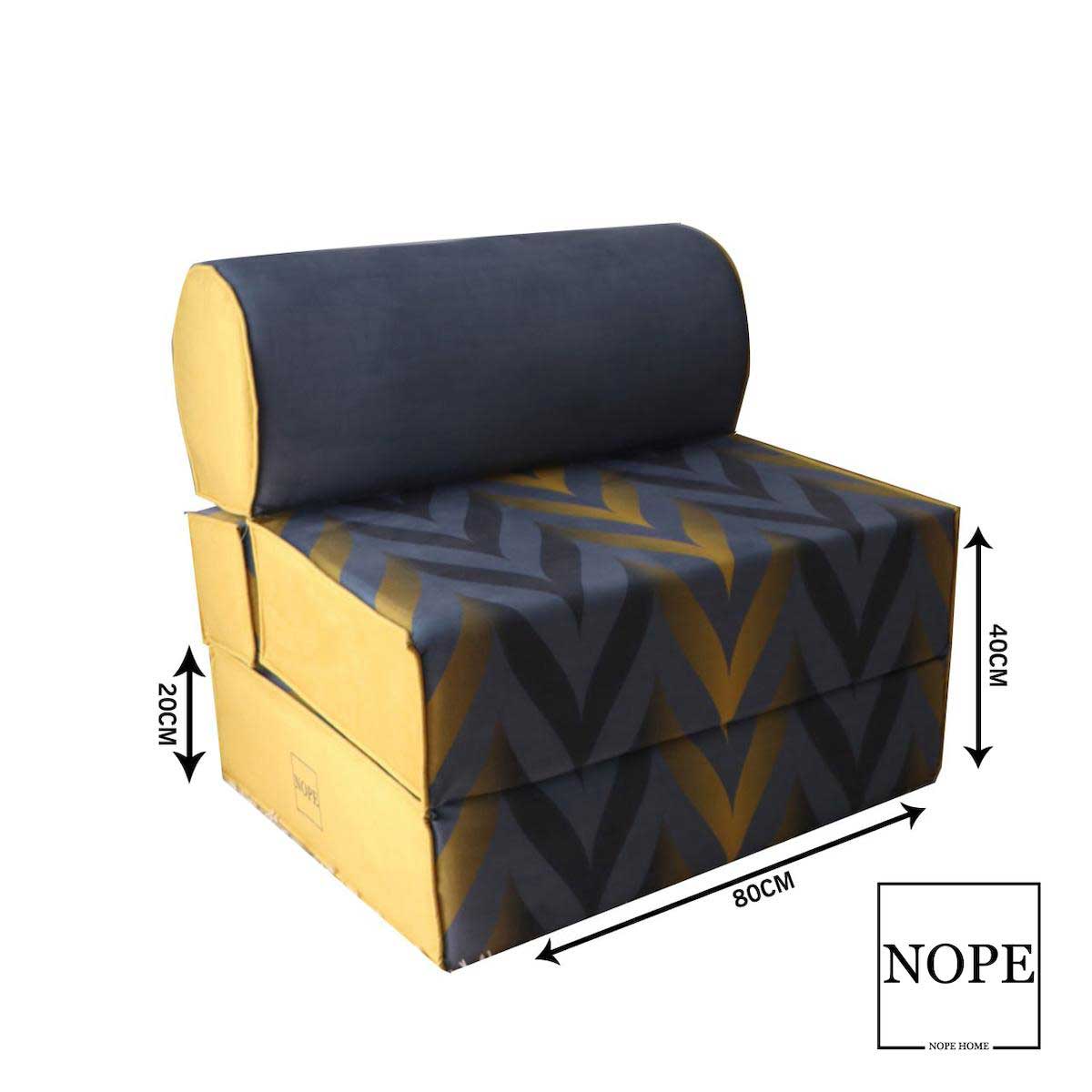 23 کاناپه تخت شو یک نفره مدل هفت هشتی M1005 - Image 2