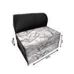 کاناپه تخت شو یک نفره مینیمال مدل M1048 - Image 2