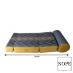 کاناپه تخت شو یک نفره مدل هفت هشتی M1005 - Image 4