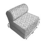 کاناپه تخت شو یک نفره مدرن مدل M1053 - Image 2