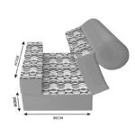 کاناپه تخت شو یک نفره اسپرت مدل M1054 - Image 3