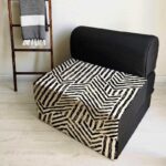 کاناپه تخت شو یک نفره مینیمال زیگزاگ مدل M1062