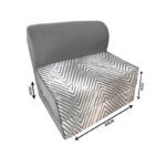 کاناپه تخت شو یک نفره زیگزاگ مدل M1065 - Image 3