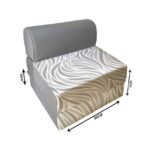 کاناپه تخت شو یک نفره مینیمال موج مدل M1067 - Image 2