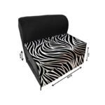 کاناپه تخت شو یک نفره مینیمال مونوکروم مدل M1069 - Image 2