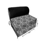 کاناپه تخت شو یک نفره مدرن مدل M1073 - Image 2