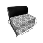 کاناپه تخت شو یک نفره مدرن مدل M1074 - Image 2