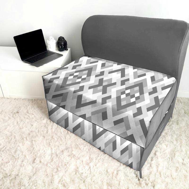 کاناپه تخت شو یک نفره مینیمال هندسی مدل M1076