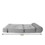 کاناپه تخت شو یک نفره پترن زیگزاگ مدل M1083 - Image 4