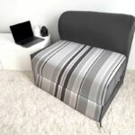 کاناپه تخت شو یک نفره راه راه کلاسیک مدل M1084