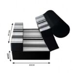 کاناپه تخت شو یک نفره راه راه کلاسیک مدل M1085 - Image 3