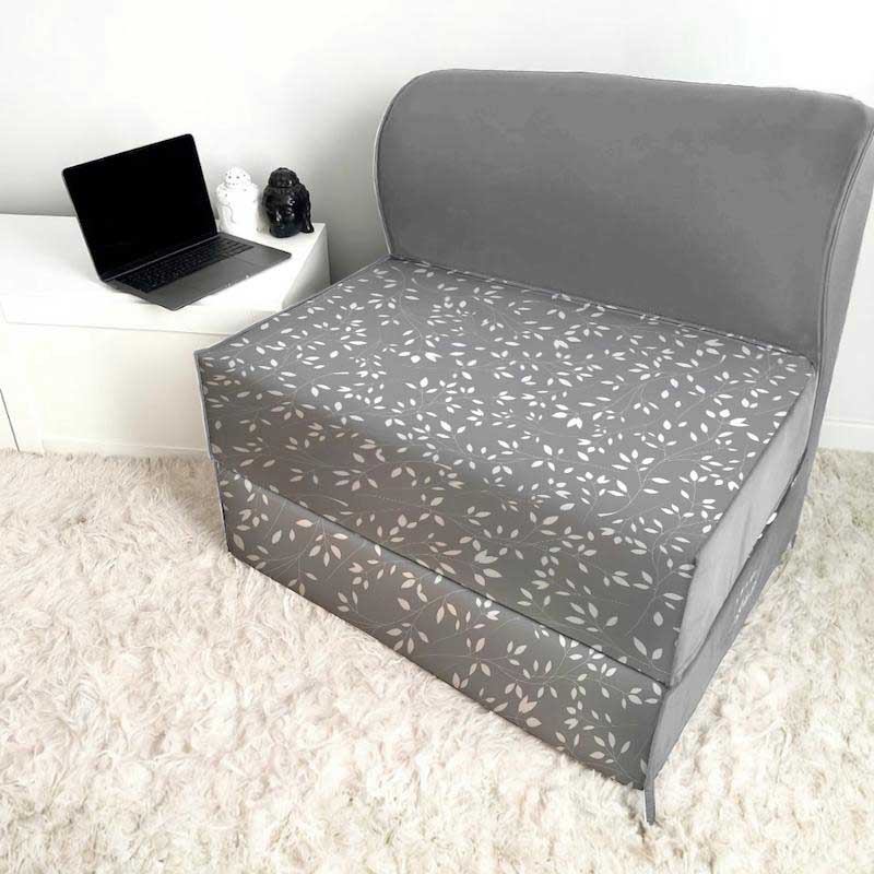 کاناپه تخت شو یک نفره گل مینیمال مدل M1086