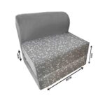 کاناپه تخت شو یک نفره گل مینیمال مدل M1086 - Image 2