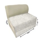 کاناپه تخت شو یک نفره مینیمال مدل M1009 - Image 3