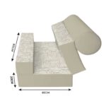 کاناپه تخت شو یک نفره مینیمال مدل M1009 - Image 2