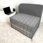 کاناپه تخت شو یک نفره حصیری مینیمال مدل M1096