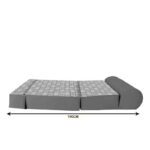 کاناپه تخت شو یک نفره حصیری مینیمال مدل M1096 - Image 4