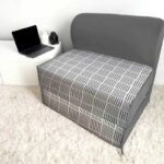 کاناپه تخت شو یک نفره حصیری مینیمال مدل M1097