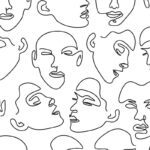 کاناپه تخت شو یک نفره نقاشی مینیمال مدل M1098 - Image 5