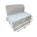 کاناپه تخت شو یک نفره جناقی مدل M1103 - Image 2