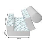 کاناپه تخت شو یک نفره جناقی مدل M1103 - Image 3