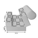 کاناپه تخت شو یک نفره مدرن مدل M1106 - Image 3